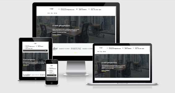 responsive wordpress website